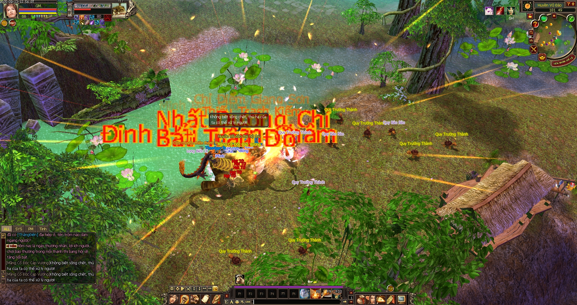 Săn Boss Mãng Cáp